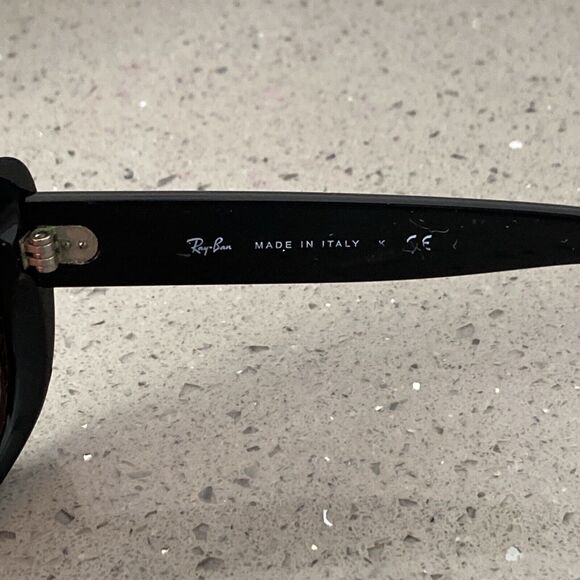Ray-Ban RB 4101 JACKIE OHH 601 3N Eyeglasses FRAMES ONLY black full rim - Picture 7 of 8